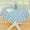 Smiry Plastic Table Cloth, Waterproof Vinyl Tablecloth by Smiry