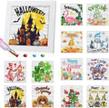 Trandraft 13 Pcs Summer Interchangeable Seasonal Diamond Art Kits by Trandraft