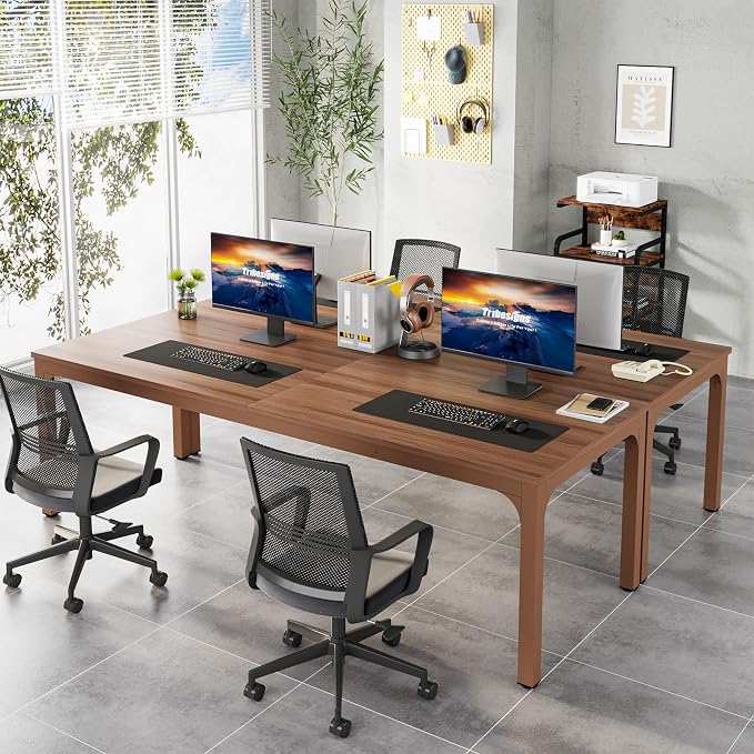 Tribesigns 78.7 Inches Extra Long Computer Desk 2 Person Desk, Double Long Desk - Image 6