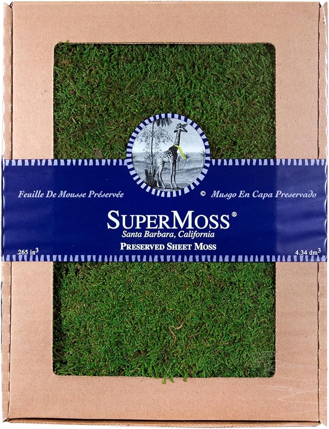 SuperMoss Sheet Moss – Flat Moss by SuperMoss