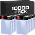 10000 PCS Card Sleeves for Trading Cards, Soft Penny Card Sleeves Clear Plastic by Homthy