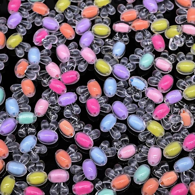 200+ pcs Candy Bulk Assorted Cute Kandi Beads - Image 3