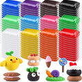 VioraWhite 72 Pcs 38oz Air Dry Clay Bulk Modeling Magic Ultra Lightweight Foam by VioraWhite