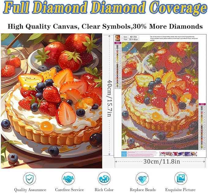 Strawberry Shortcake Diamond Art Kits - Image 2