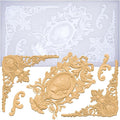 Art Molds for Polyclay Air Dry Clay Plaster Epoxy Resin Fondant Cake Decor by FUNSHOWCASE
