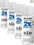 Rust-Oleum 346952 Painter's Touch 2X Ultra Cover Spray Paint, 12 oz, Satin Clear by Rust-Oleum
