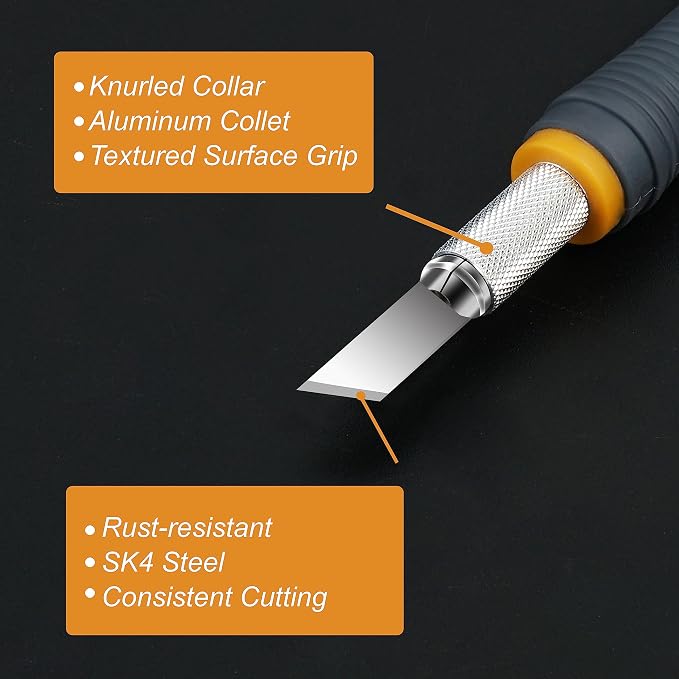 MulWark 136-Piece Precision Hobby Knife Set - Image 3