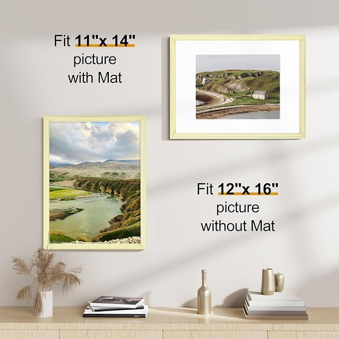 Vittanly 12x16 Picture Frames Set of 2, Ornate Vintage Photo Frame - Image 6