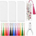 DSYIL 201 Pcs DIY Bookmark Making Kit, Blank Laminated Bookmarks to Decorate by DSYIL