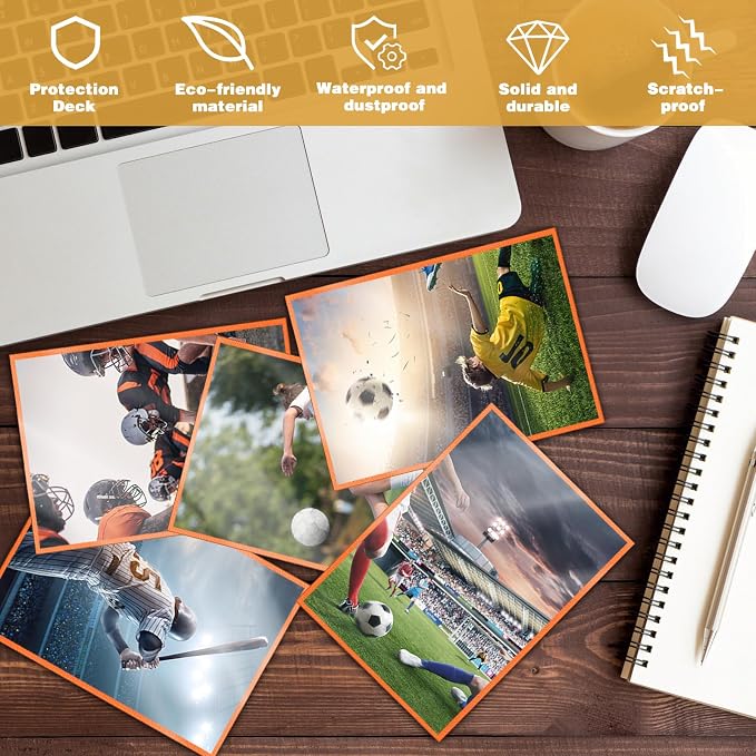100 Count Matte Card Sleeves for Trading Cards, Standard Size Protective - Image 3