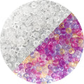 1000Pcs UV Pony Beads Bracelet, 9mm Solar Magic Beads, Color Changing by Auvoua
