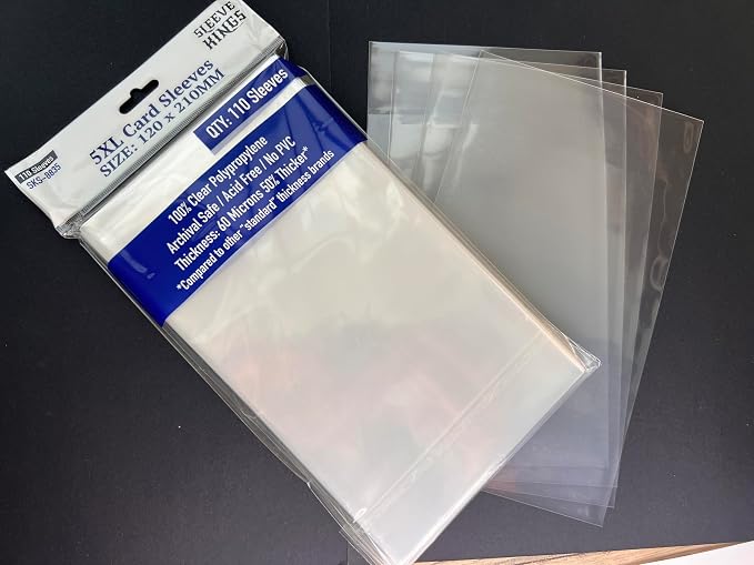 Sleeve Kings 5XL Card Sleeves 120 x 210 mm - Image 4