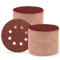 5 Inch 8 Hole Sanding Discs, 100 PCS 40 Grit Hook and Loop Sandpaper, Round Aluminum Oxide Sand Paper Discs for Random Orbital Sander