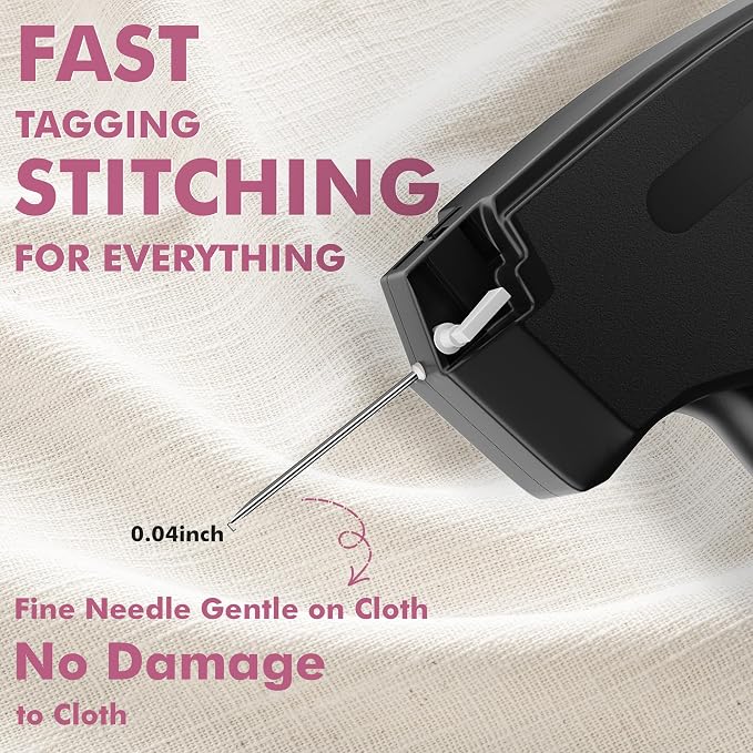 Stitch Gun for Clothes, Portable Handheld Tagging Gun for Clothing, Stitch - Image 2
