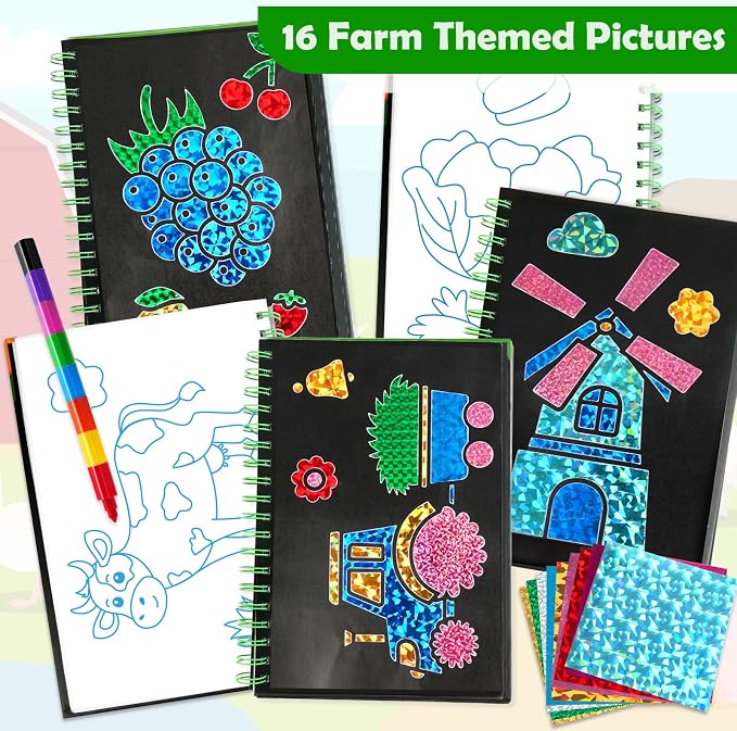 FUNNYB&G Mess-Free Foil Art Craft - Image 7