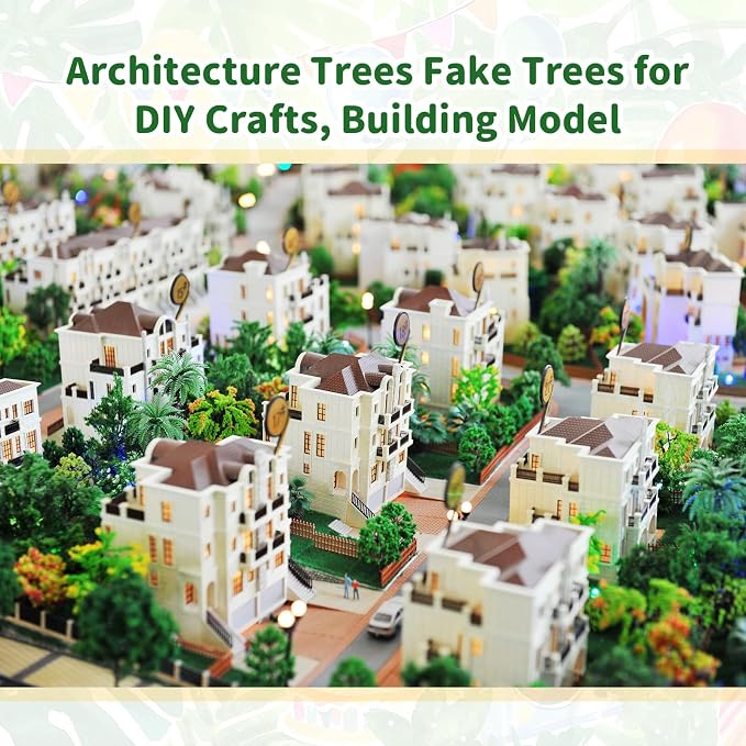 Tigeen 28 Pcs Model Trees Mixed Model - Image 5