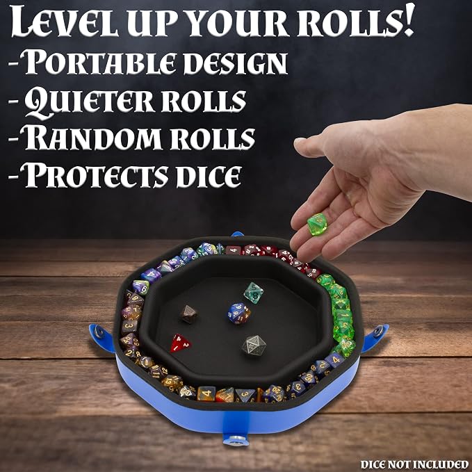 CASEMATIX Dice Tray and Dice Storage Case - Image 8