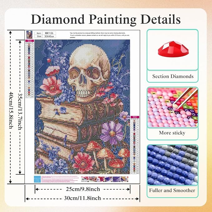 CHWGLFGG 5D Full Round Drill Diamond Painting Kit - Image 6