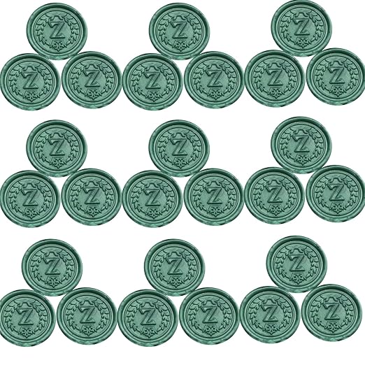 300Pcs Pine Green Sealing Wax Beads, Vintage Wax Seal Beads - Image 3