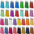 120 Pack Leather Keychain Tassels Charms Silver White Cap Multicolor Tassels by Bringsparkletoeverydaylife