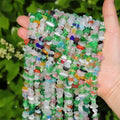 200 Pcs Crystal Chip Glass Beads by DQJRJTJewelryMakingCraftsSupplies