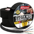 XFasten Wire Harness Tape, 3/4-Inch x 50-Foot, High Temp Wiring Loom Harness by XFasten