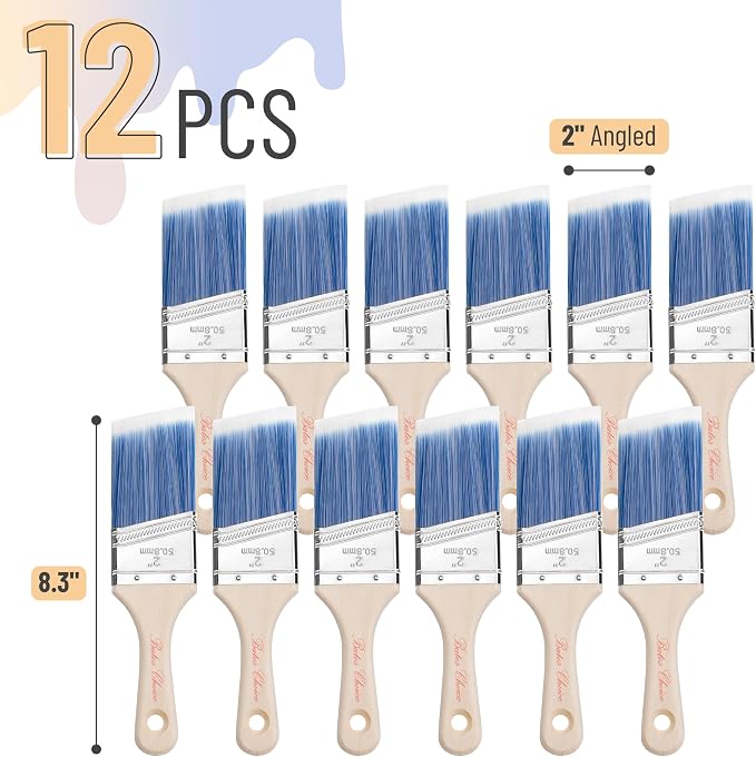 Bates- Stubby Angle Paint Brushes - Image 2