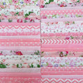 Cotton Fabric DIY Making Supplies Quilting Patchwork Fabric Fat Quarter Bundles by Antetek