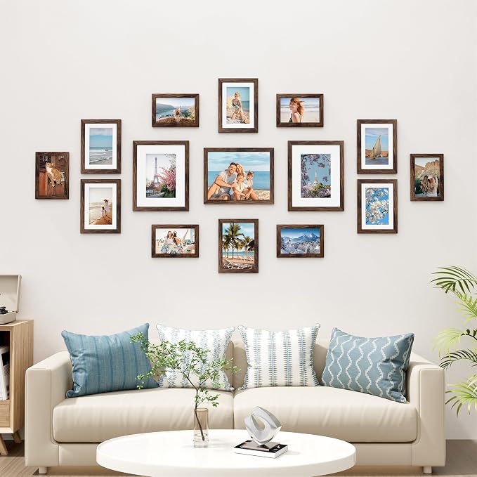 Vittanly 15 Pack Picture Frames Collage Wall Decor - Image 2