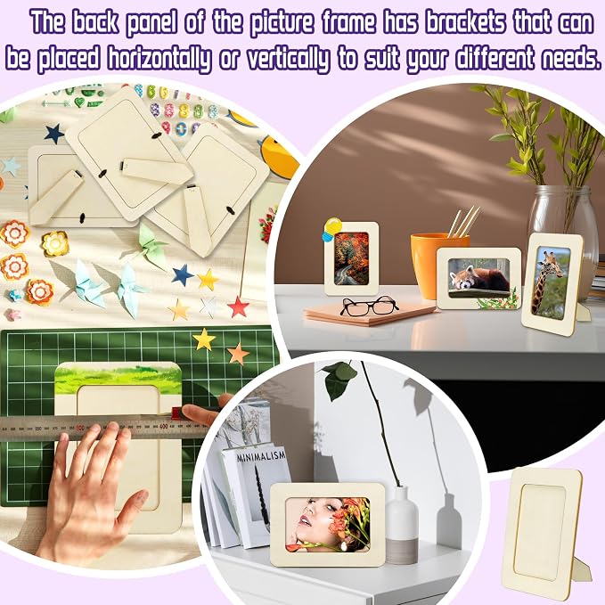 VOKOY 20 Pack Wooden Picture Frames - Image 7