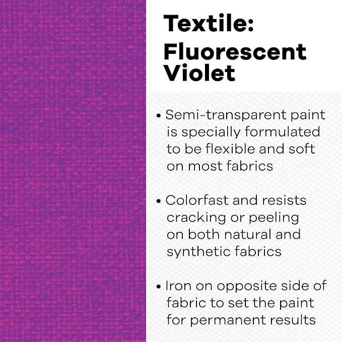 Textile Color Paint FL Violet - Image 2