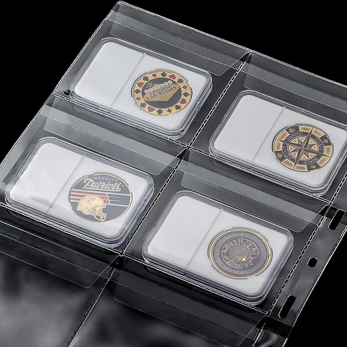 60 Pockets Coin Binder Pages - Image 7