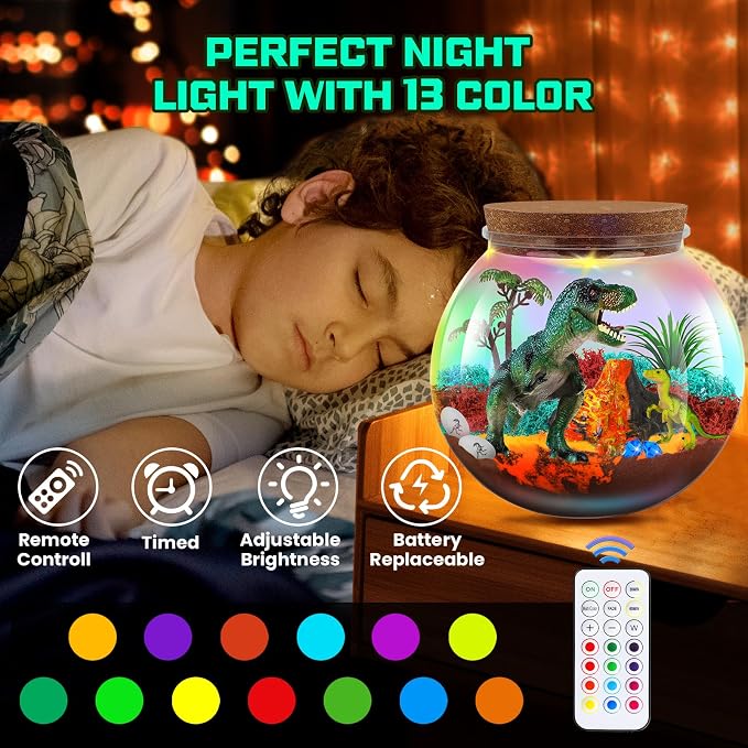 RONSTONE Dinosaur Terrarium Kit - Image 3
