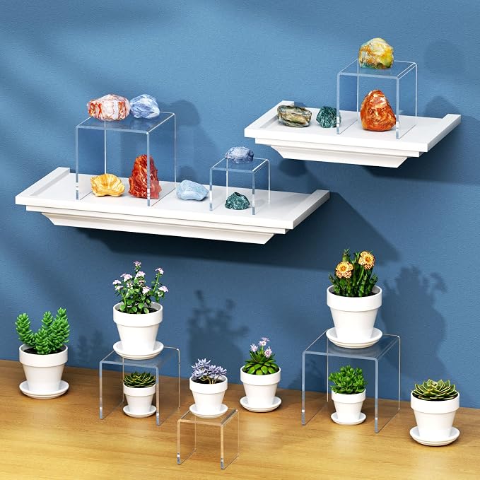 NIUBEE 2 Set Acrylic Risers Display - Image 6