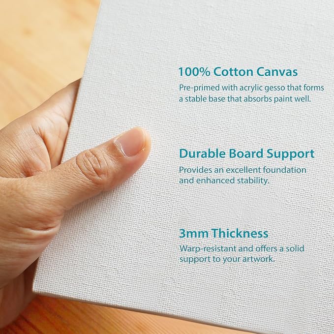 KEFF Canvas Boards for Painting - Image 3