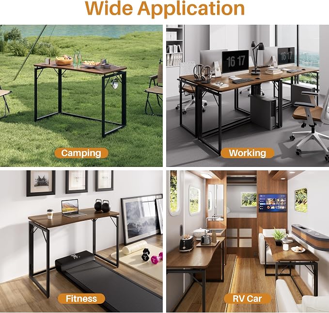 JOYMOOP 31.5" Folding Desk - Image 8