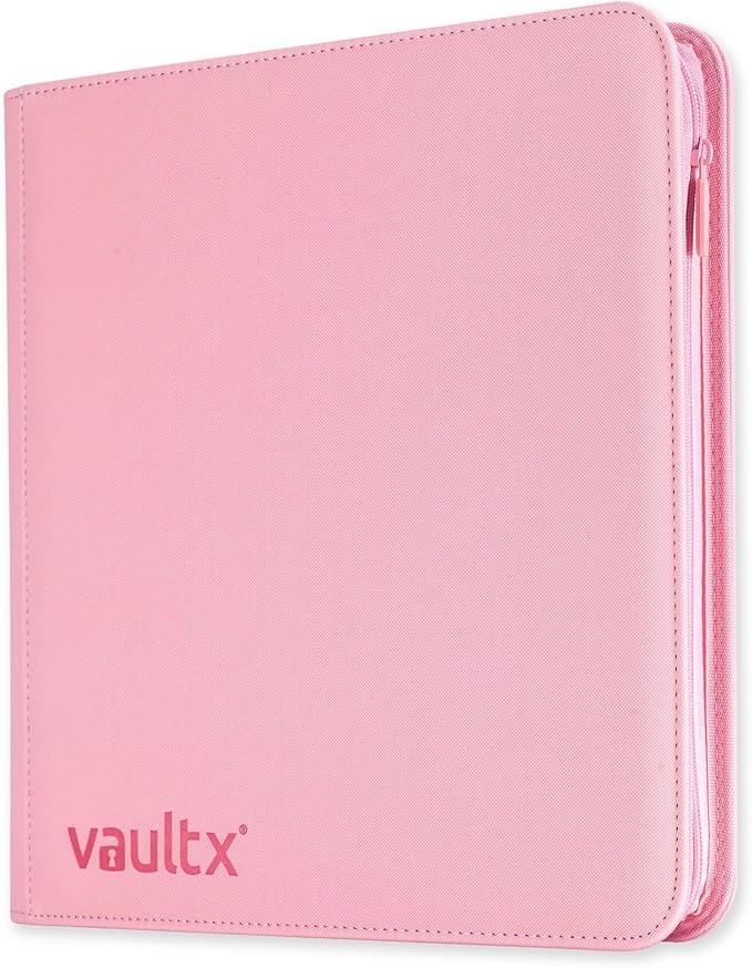 Vault X 12 Pocket Zip Trading Card Binder 480 Cards Exo-Tec | Holds 480 by VaultX