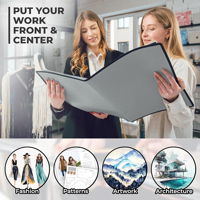 Dunwell 11x17 Art Portfolio Binder - Image 4