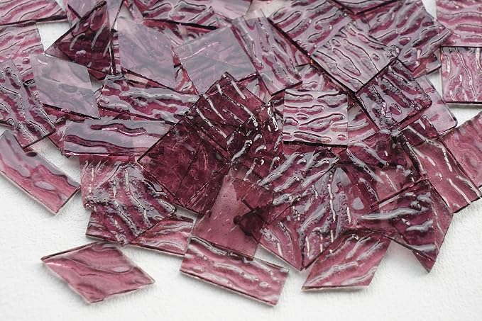 200G Large Size Transparent Glass Mosaic Tiles - Image 3