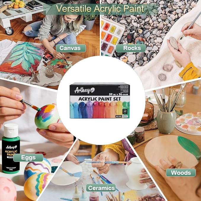Artkey Acrylic Paint Set - Image 5
