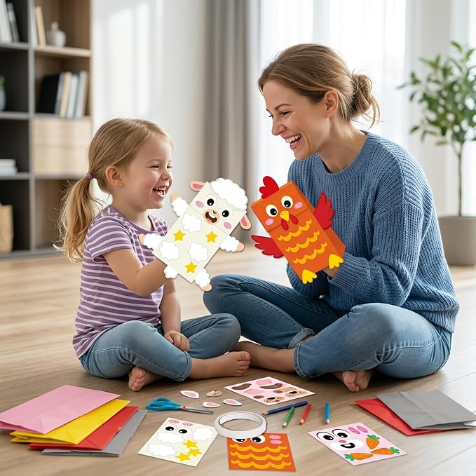 WATINC 9Pack Hand Puppet Art Craft - Image 6