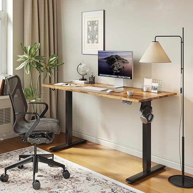 Agilestic Electric Standing Desk, 40 x 24 Inches Height Adjustable Desk - Image 2