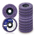 10 PCS - Paint Stripping Wheel Disc Abrasive, Remove Paint Coating Rust Welds Oxidation - Efficient Strip Disc for Metal Surface Preparation & Angle Grinding - (4-1/2" x 7/8")