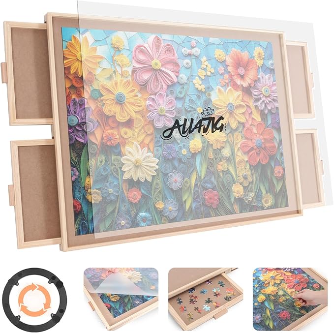 ALL4JIG 2000 Piece Rotating Puzzle Board by ALL4JIG
