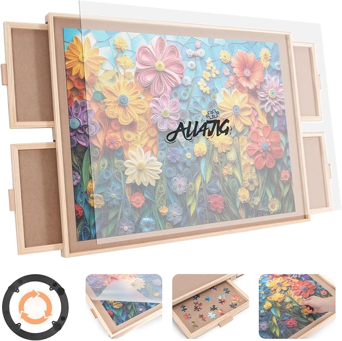 ALL4JIG 1000 Piece Rotating Puzzle Board by ALL4JIG