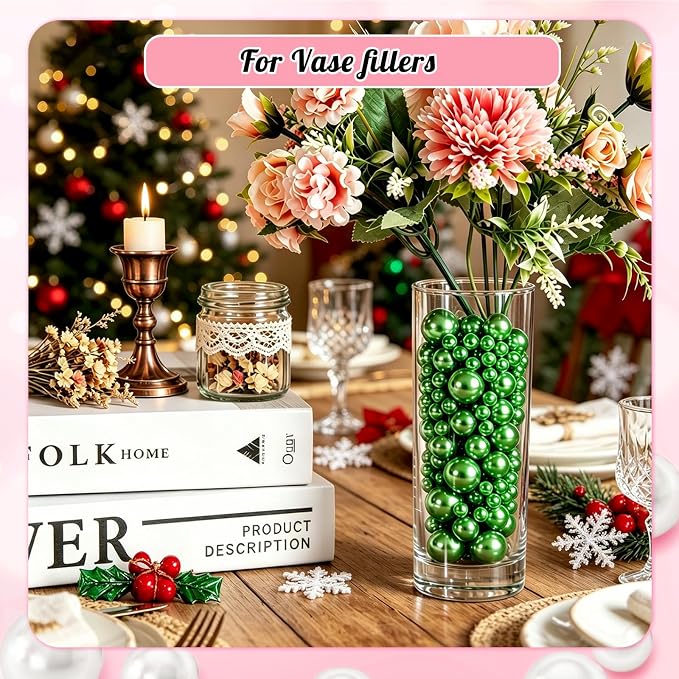 2000PCS Pearls for Crafting, Candles Centerpiece, DIY Crafts, Jewelry Making - Image 5