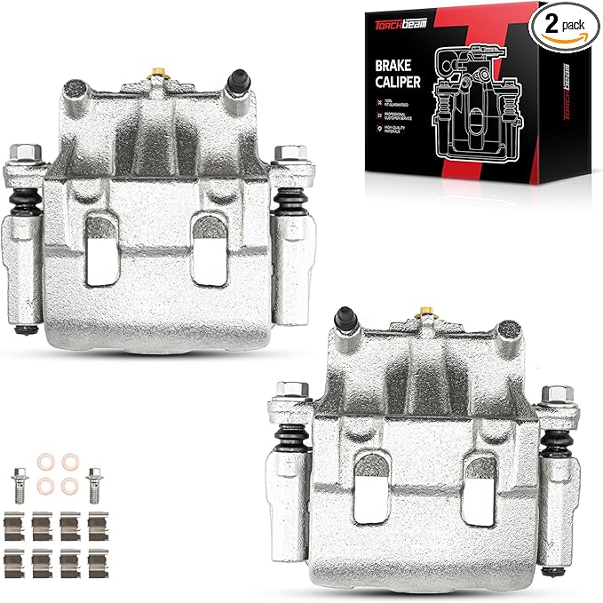 Torchbeam Front Brake Calipers Set for Ford Edge 2011-2014, Mazda CX-9 2007-2015, Lincoln MKX 2011-2015, Front Left and Front Right Calipers Replace # 18B5026AS+18B5027AS