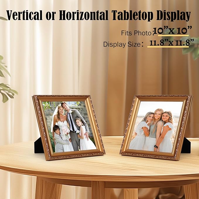 10×10 Picture Frame Gold - Image 5