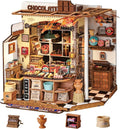Rolife DIY Miniature House Kit Henry's Chocolate Shop 1:18 Scale Dollhouse by Rolife