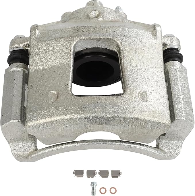 cciyu Front Left Brake Caliper Assembly w/Bracket 18B4772 2002 2003 2004 2005 2006 2007 For Buick For Rendezvous,2001 2002 2003 2004 2005 For Pontiac For Aztek